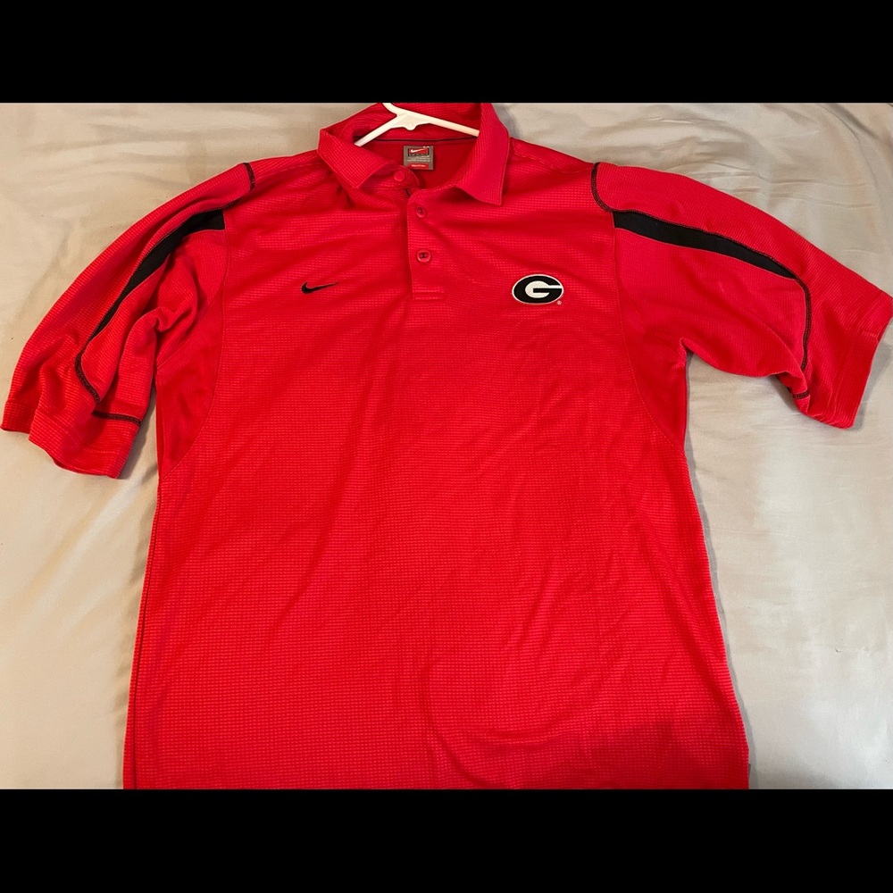 Georgia Nike Dry Fit polo